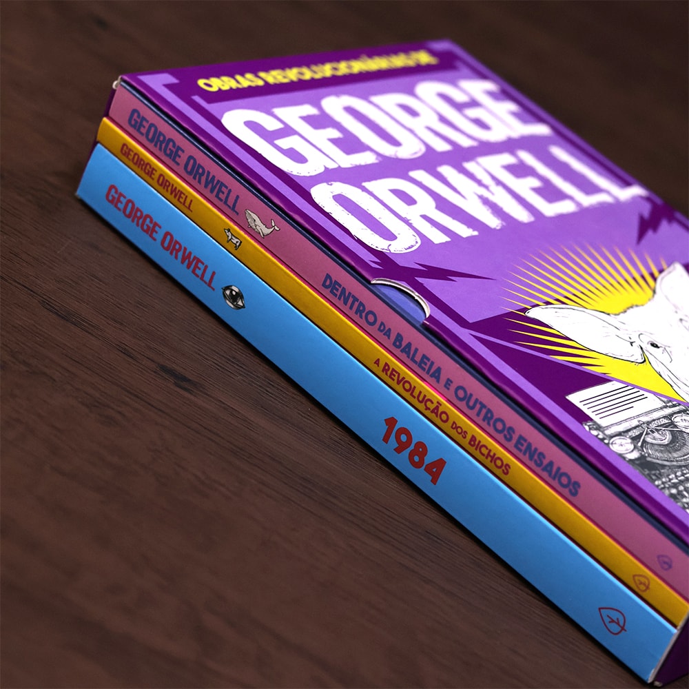 Box As obras revolucionárias de George Orwell | Com 3 livros