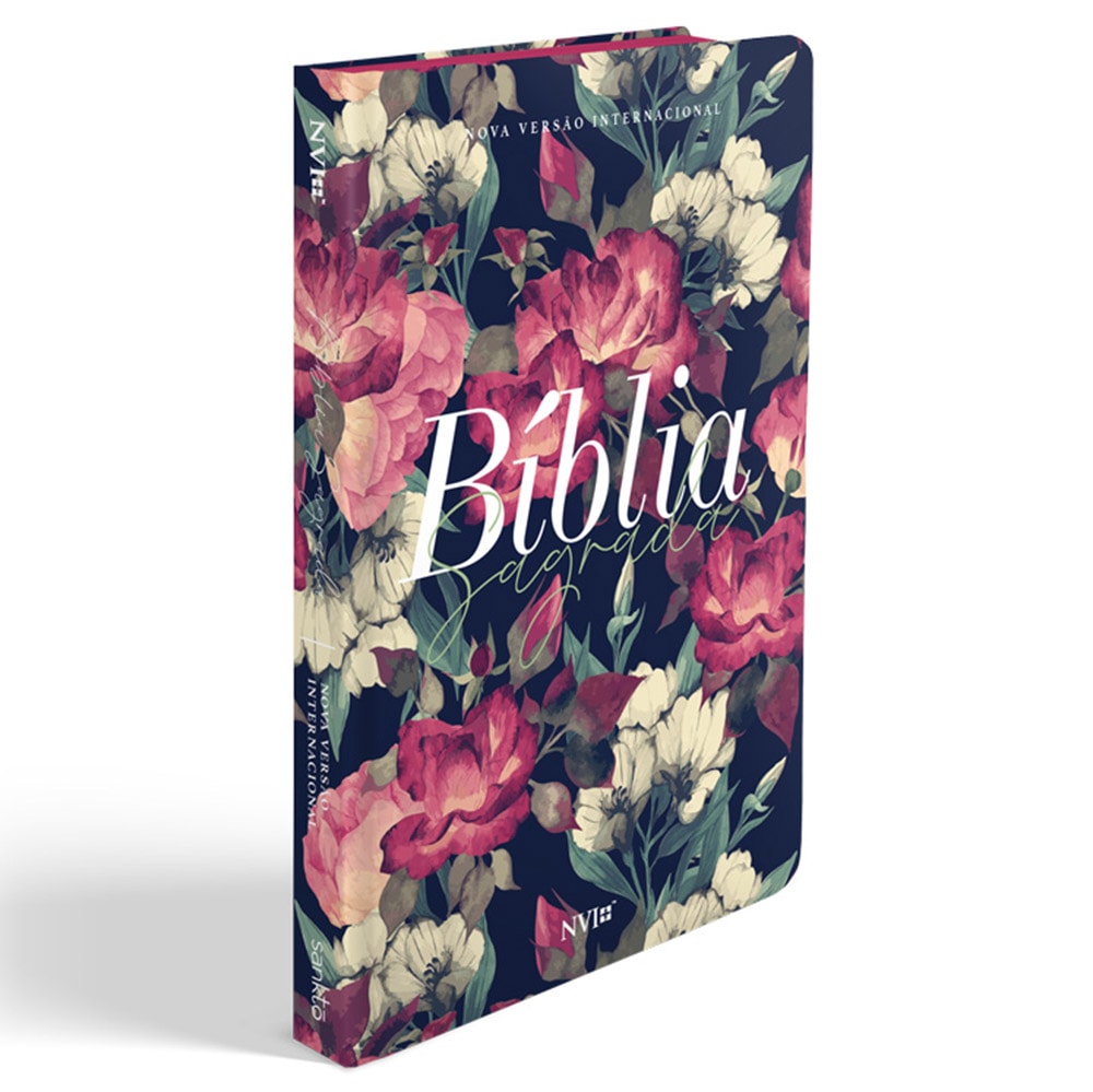 Bíblia Sagrada Slim Jardim | NVI | Letra Maior | Flexível