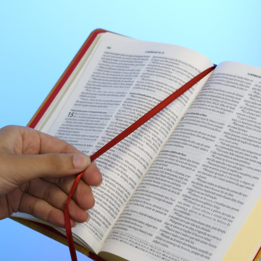 Bíblia Almeida Século 21 | A21 | Letra Média | Capa Dura | Cruz de Cristo