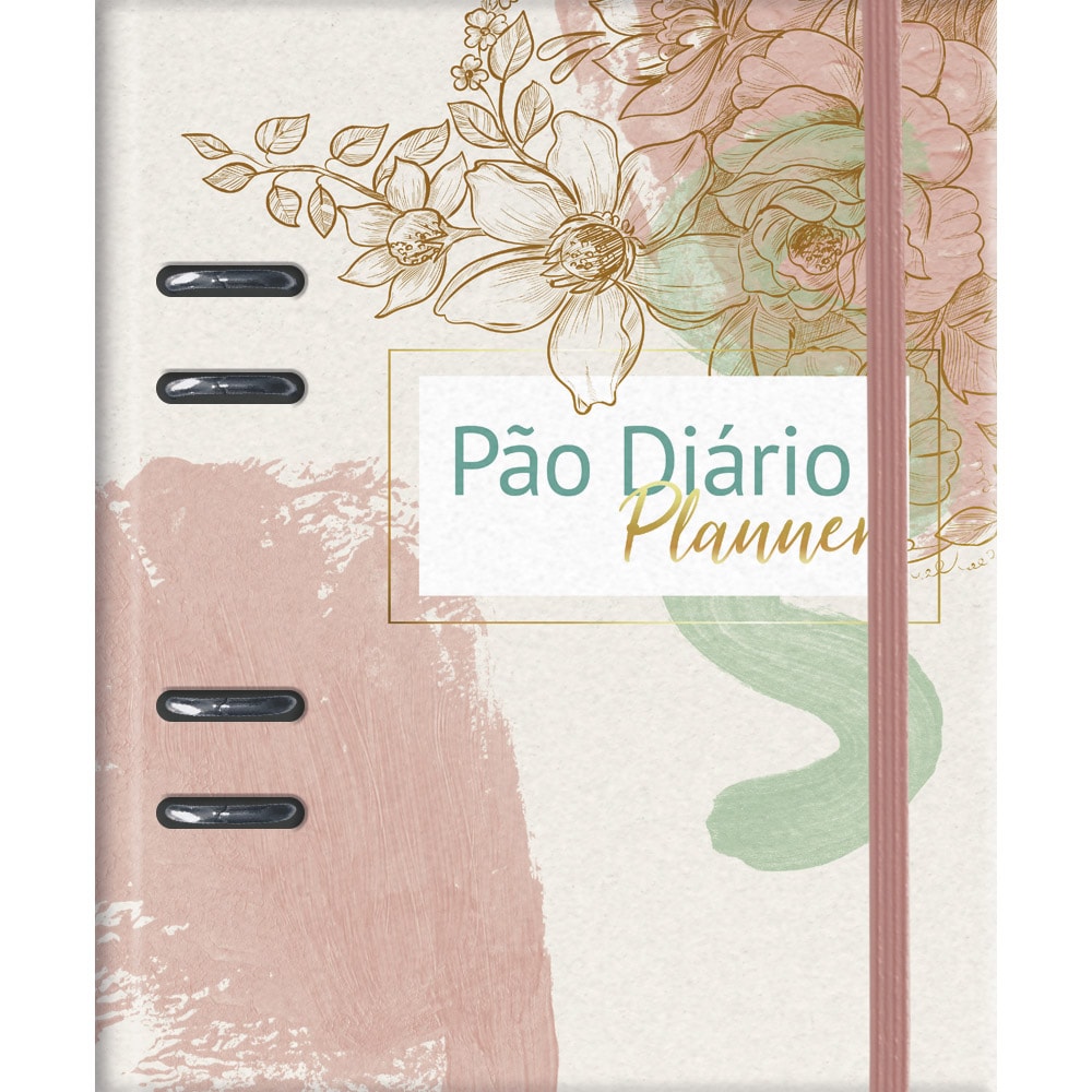 Planner 2022 Pão Diário | Capa Azaléias Fichário