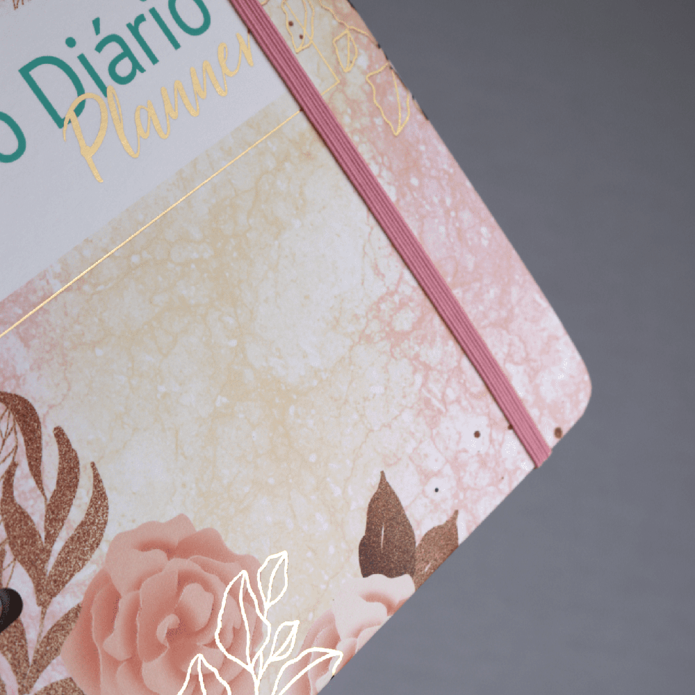 Planner 2022 Pão Diário | Capa Rosas Fichário