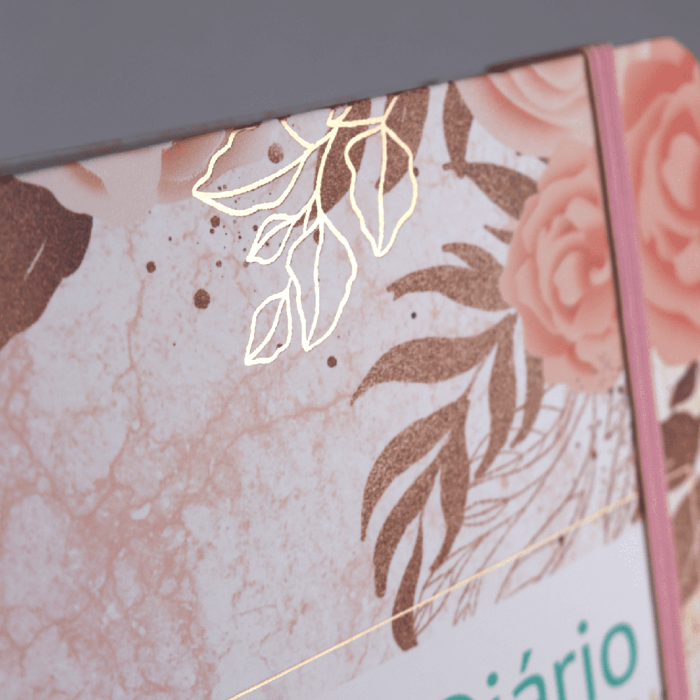 Planner 2022 Pão Diário | Capa Rosas Fichário