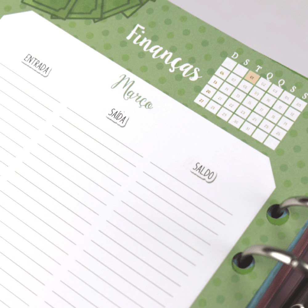 Planner 2022 Pão Diário | Capa Cerejeira Fichário