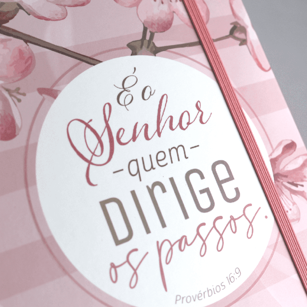 Planner 2022 Pão Diário | Capa Cerejeira Fichário