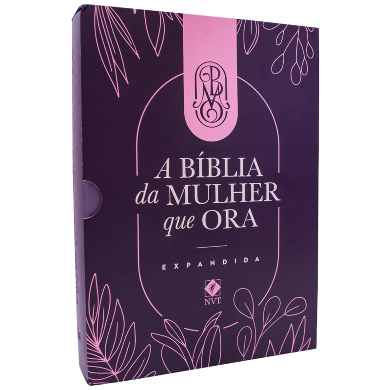 A Bíblia da Mulher que Ora - Edição Expandida | NVT | Letra Normal | Roxa