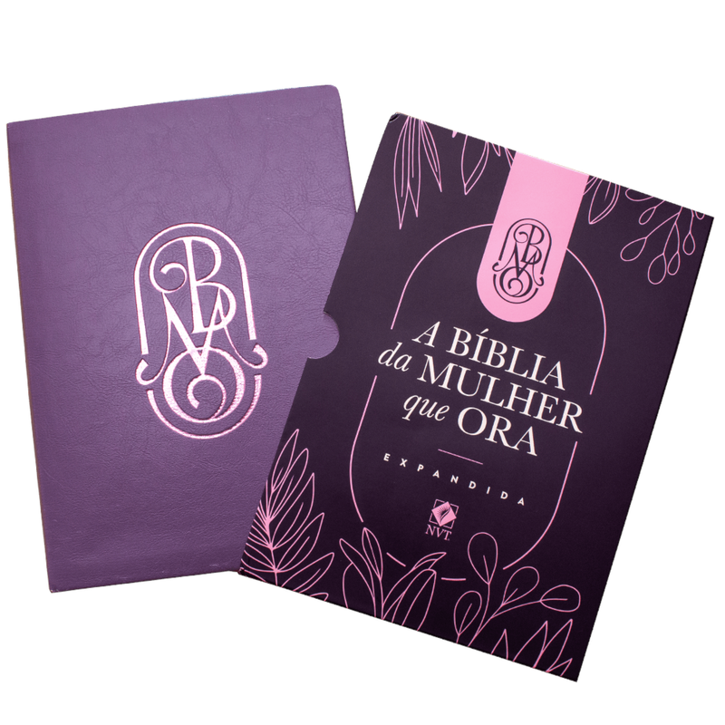 A Bíblia da Mulher que Ora - Edição Expandida | NVT | Letra Normal | Roxa