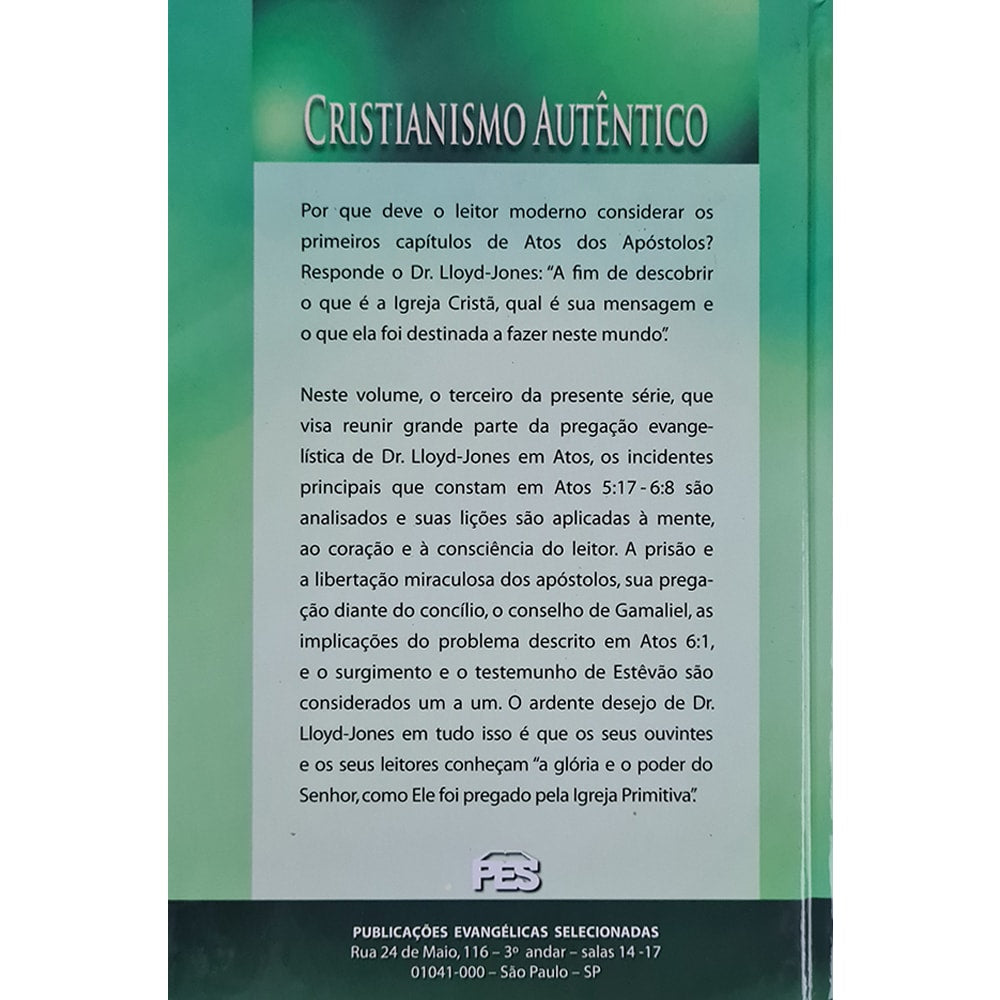 Atos - Cristianismo Autêntico Vol. 3 | D. Martyn Lloyd-Jones | Capa Dura