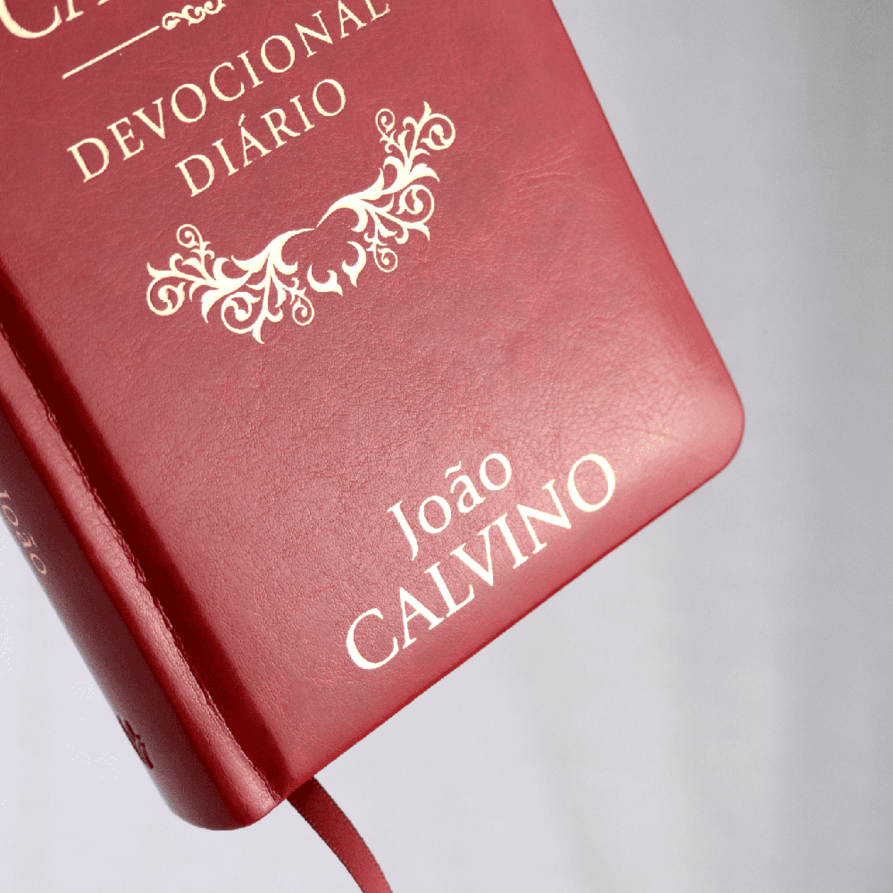 Dia a Dia com Calvino | Devocional | Capa Couro