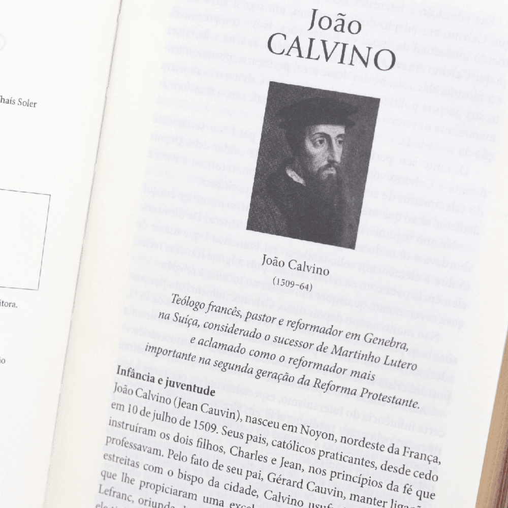Dia a Dia com Calvino | Devocional | Capa Couro