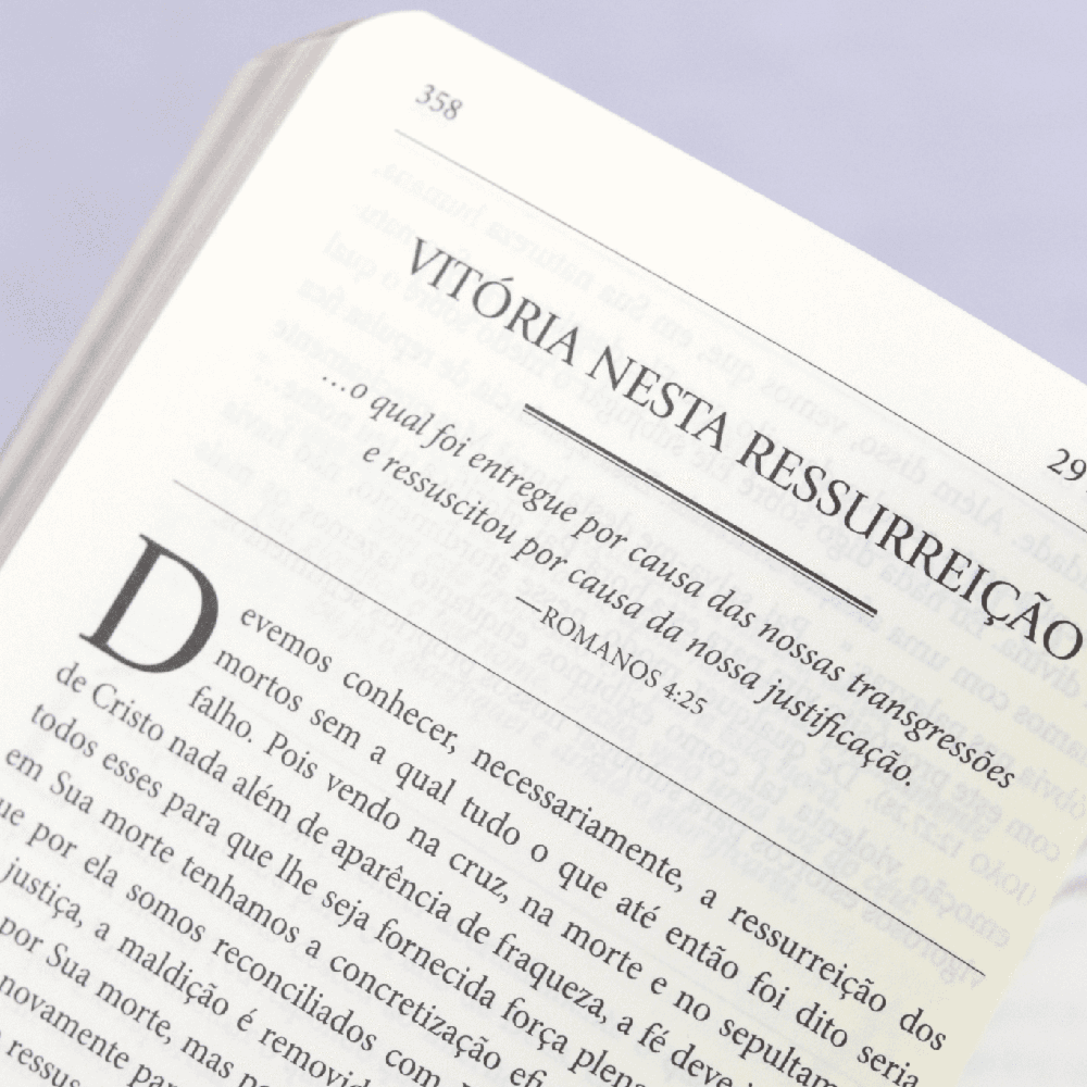 Dia a Dia com Calvino | Devocional | Capa Couro