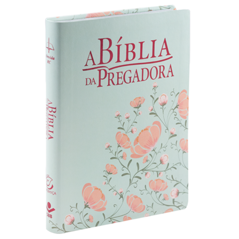 A Bíblia da Pregadora | ARC | Letra Normal | Verde Floral