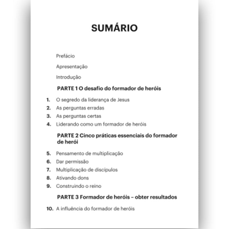 Formador de Heróis | Dave Ferguson e Warren Bird