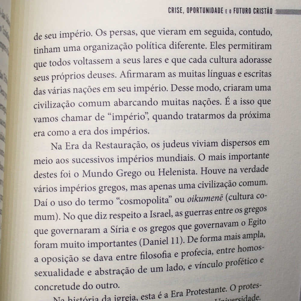 Crise, Oportunidade e o Futuro Cristão | James B. Jordan