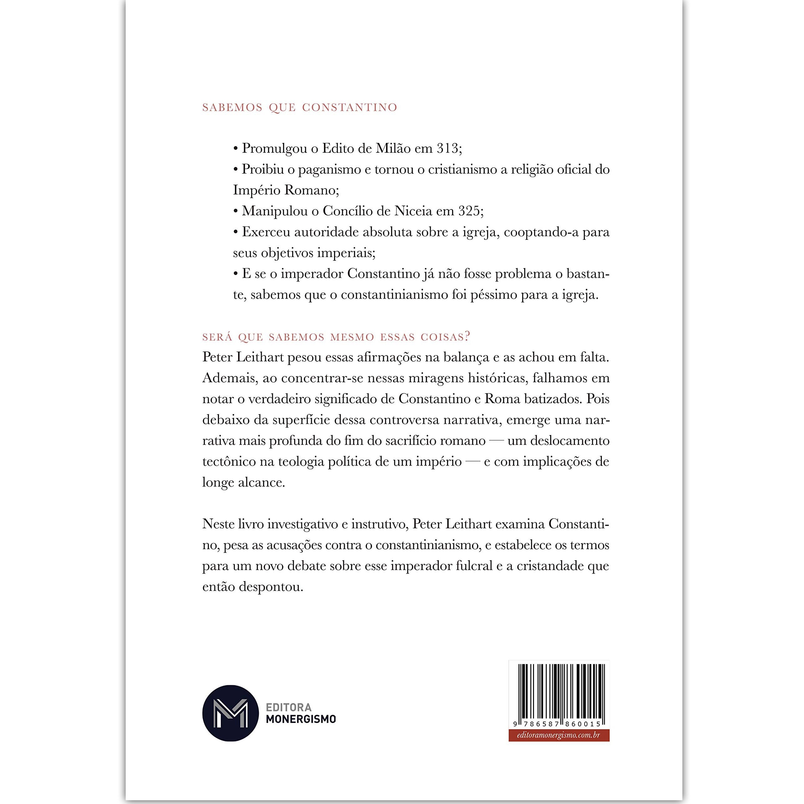 Em defesa de Constantino | Peter Leithart