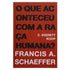 Livro de capa vermelha com letras pretas e título "O que aconteceu com a raça humana?" de Charles Everest Koop e Francis Au. — Plenitude