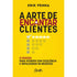 Livro A Arte de Encantar Clientes de Erik Penna, capa amarela com estrelas de avaliação. — Plenitude