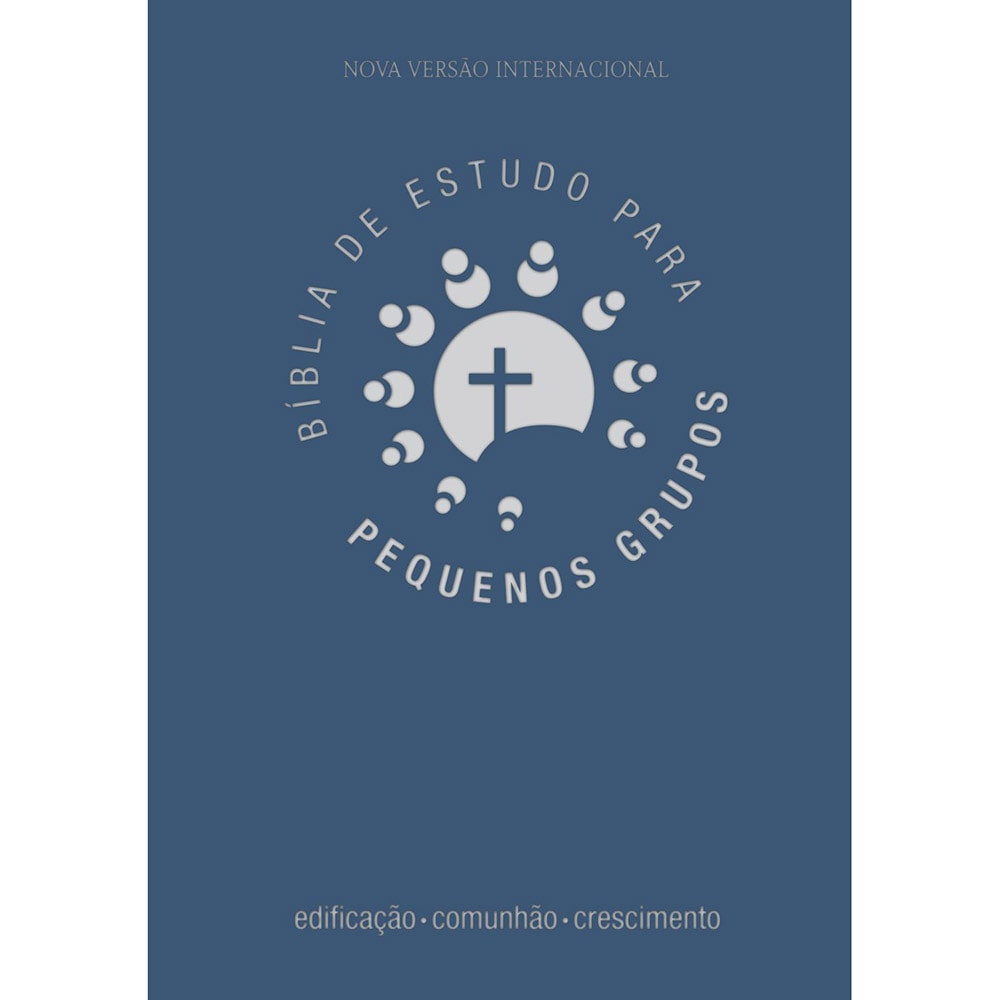Bíblia de Estudo para Pequenos Grupos | NVI | Letra Normal | Azul