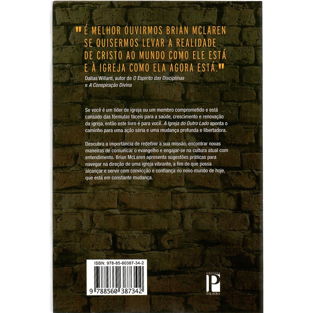 A igreja do outro lado | Brian D. McLaren