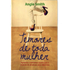 Livro "Temores de toda mulher" de Angie Smith, capa com pernas de mulher em salto roxo sobre um banco. — Plenitude