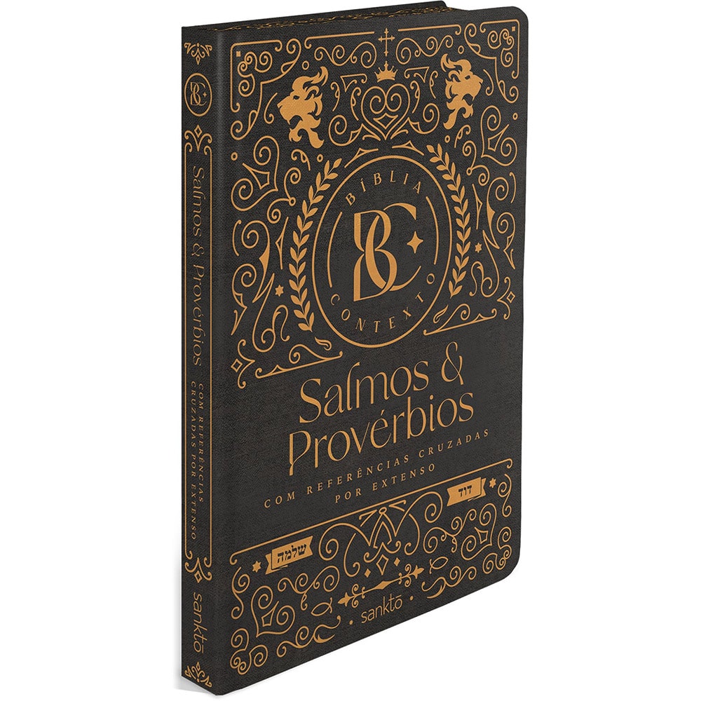 Bíblia Contexto | Salmos e Provérbios | NVT | Capa Dura | Ornamentos