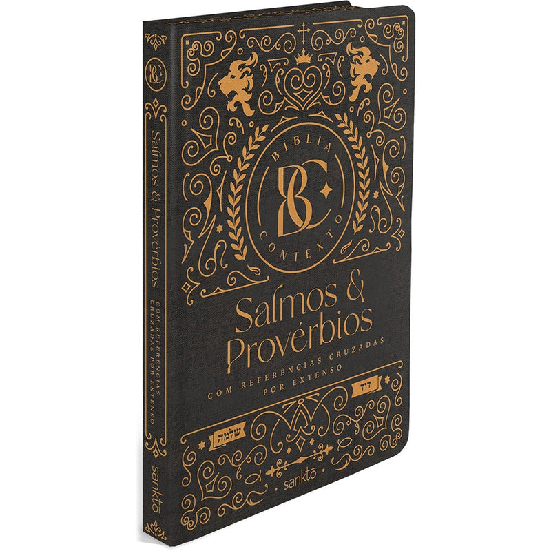 Bíblia Contexto | Salmos e Provérbios | NVT | Capa Dura | Ornamentos