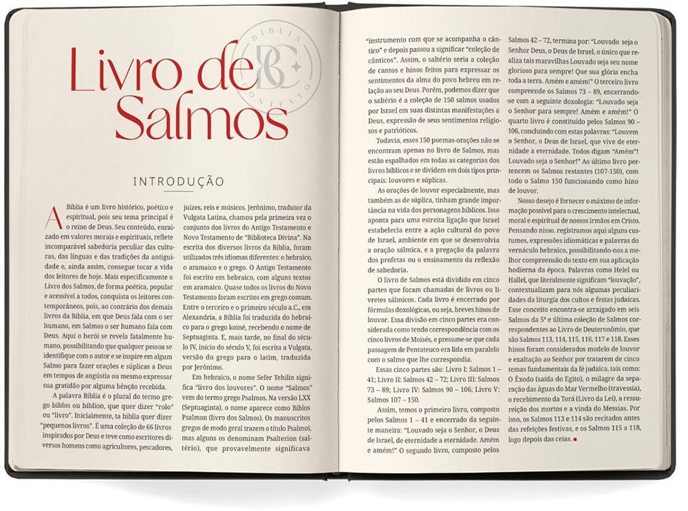 Bíblia Contexto | Salmos e Provérbios | NVT | Capa Dura | Ornamentos