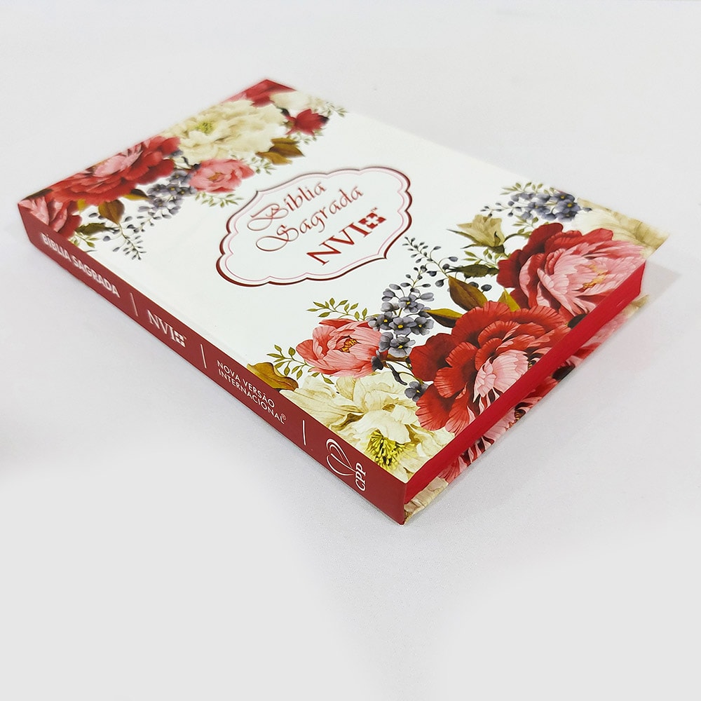 Kit Arranjo de Flores | Bíblia Slim e O Plano Perfeito da Mulher Sábia