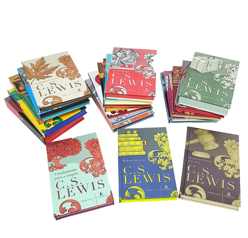Kit de 21 Livros C. S. Lewis | Capa Dura (Edição Especial)