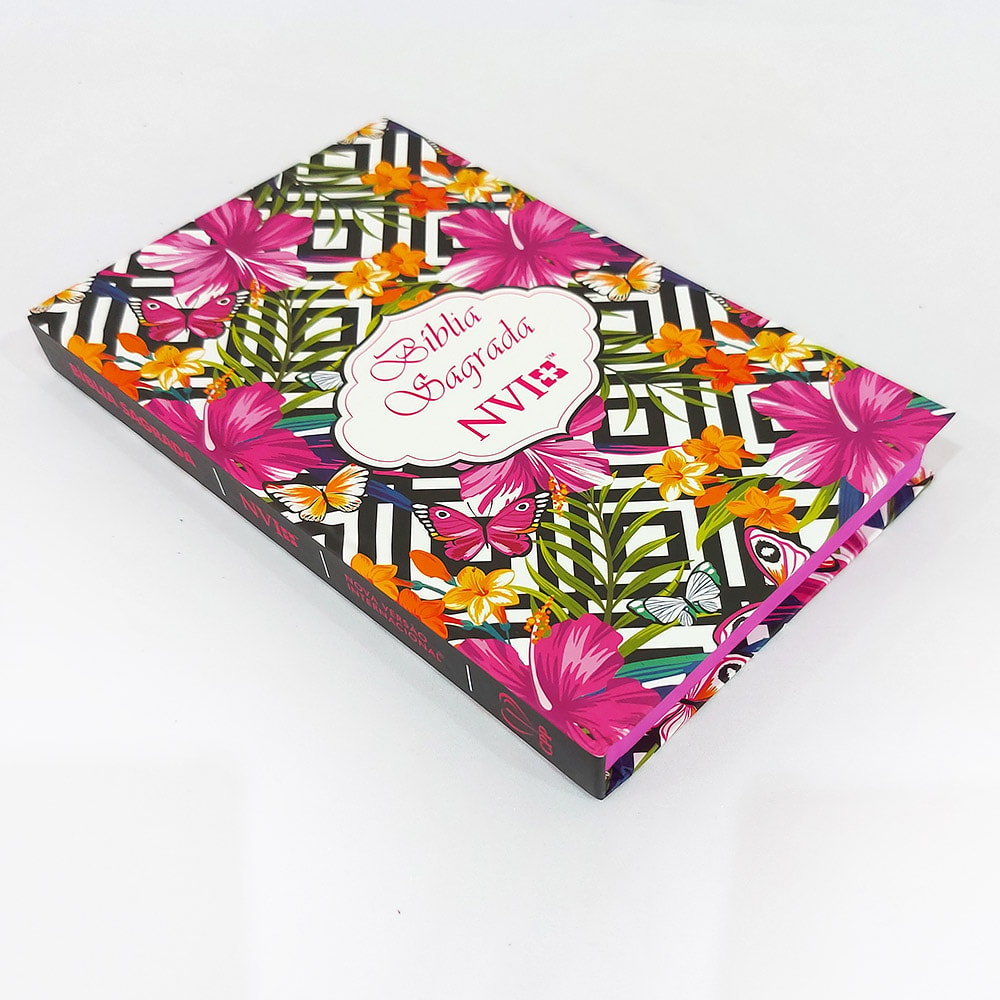 Kit Flores Hibisco | Bíblia Slim e O Plano Perfeito da Mulher Sábia