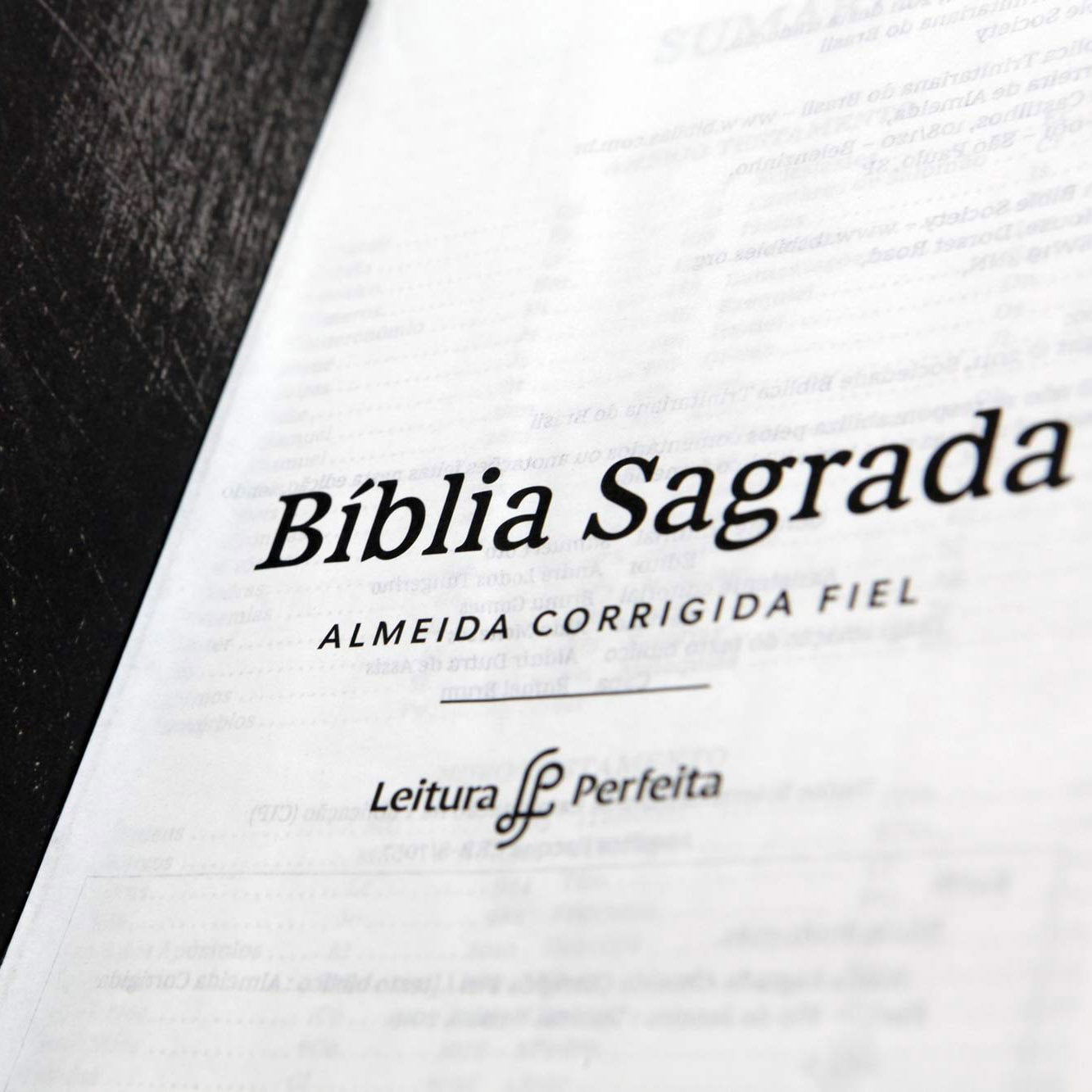Bíblia Sagrada Cruz Branca | ACF | Leitura Perfeita | Capa Dura