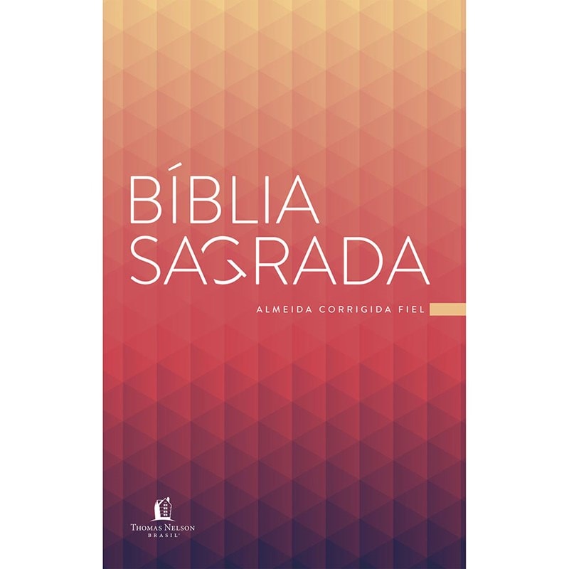Kit de 10 Bíblias Prisma Coral | ACF | Letra Normal | Brochura