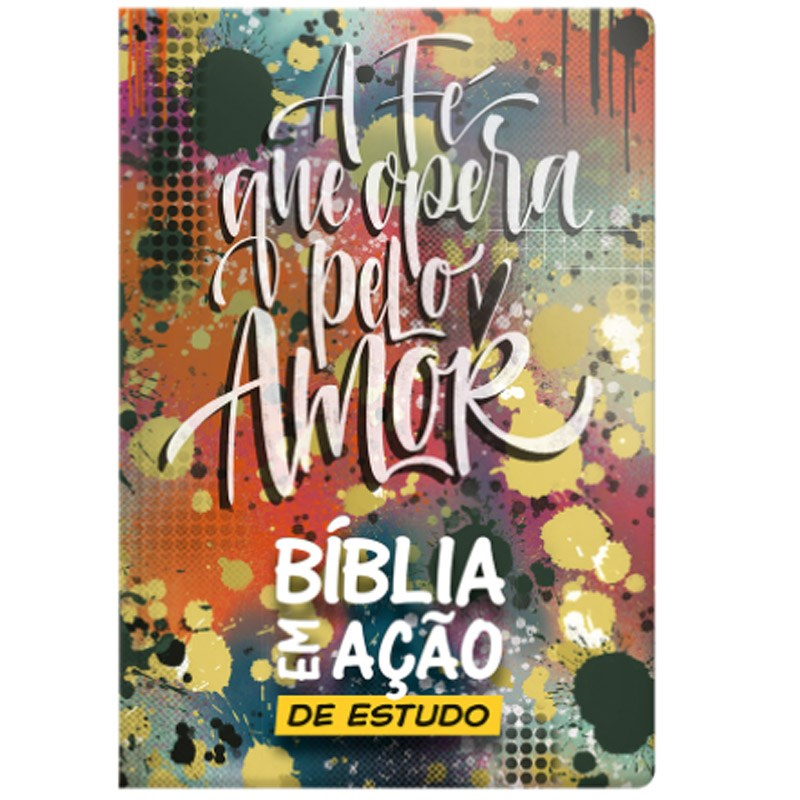 Bíblia em Ação de Estudo | Letra Normal | Capa Street