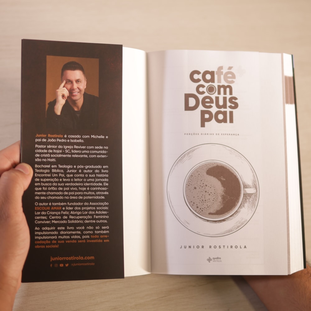 Café com Deus Pai | Porções Diárias de Esperança | Junior Rostirola