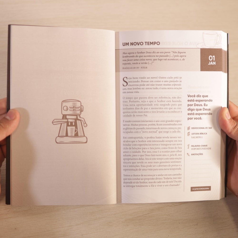 Café com Deus Pai | Porções Diárias de Esperança | Junior Rostirola