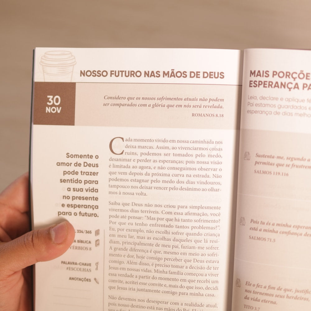 Café com Deus Pai | Porções Diárias de Esperança | Junior Rostirola