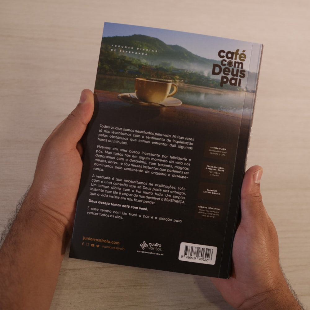 Café com Deus Pai | Porções Diárias de Esperança | Junior Rostirola