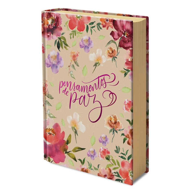 Bíblia Sagrada Jornada Pensamentos de Paz | NAA | Letra Normal | Com espaços para anotações