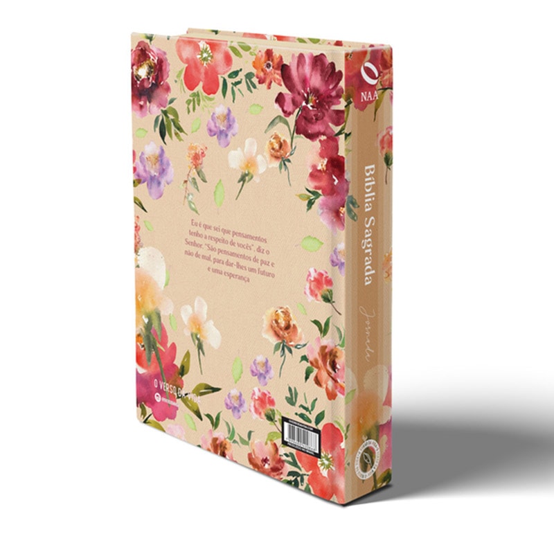 Bíblia Sagrada Jornada Pensamentos de Paz | NAA | Letra Normal | Com espaços para anotações