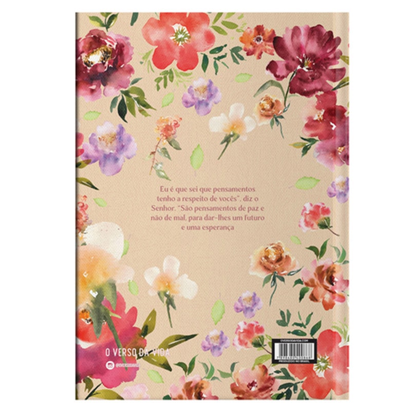 Bíblia Sagrada Jornada Pensamentos de Paz | NAA | Letra Normal | Com espaços para anotações