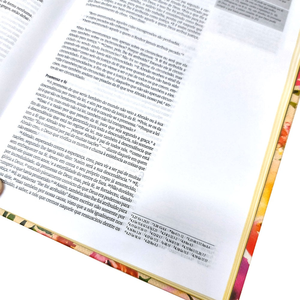 Bíblia Sagrada Jornada Pensamentos de Paz | NAA | Letra Normal | Com espaços para anotações