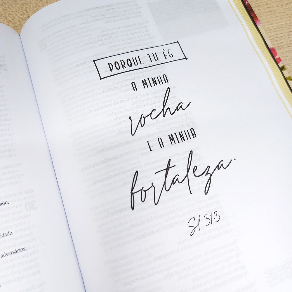 Bíblia Sagrada Jornada Mandamento | NAA | Letra Normal | Com espaços para anotações