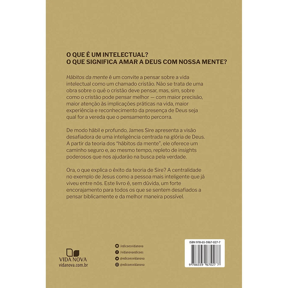 Hábitos da mente | James W. Sire