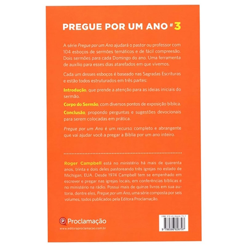 Pregue Por Um Ano 3 | Roger Campbell