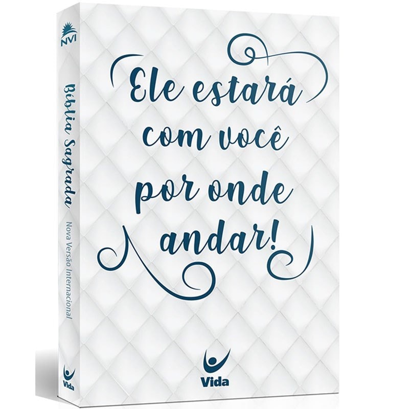 KIT 10 Bíblia NVI | Ele Estará Com Você | Capa Brochura
