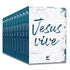 Kit 10 Bíblia NVI, Jesus Vive, Capa Brochura. — Plenitude
