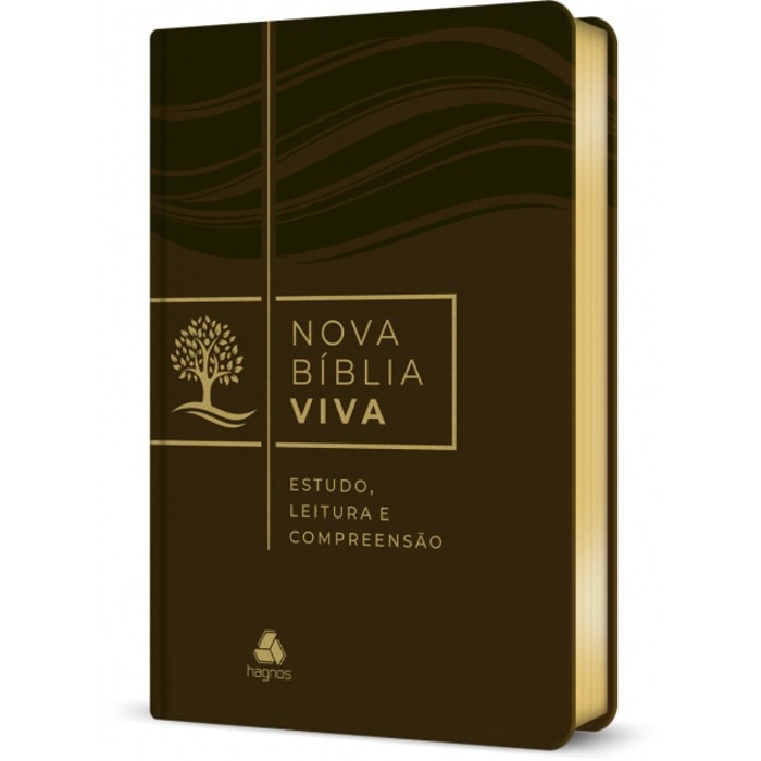 Bíblia De Estudo Nova Bíblia Viva | NBV | Capa Marrom