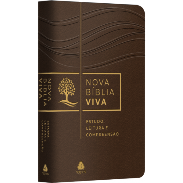 Bíblia De Estudo Nova Bíblia Viva | NBV | Capa Marrom