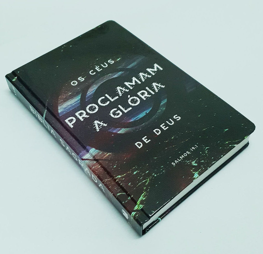 Bíblia Sagrada Os céus proclamam | NVI | Letra Normal | Capa Dura