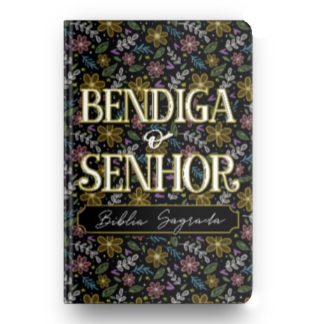Kit de 10 Bíblias Sagrada Bendiga ao Senhor | ACF | Letra Maior | Capa Dura