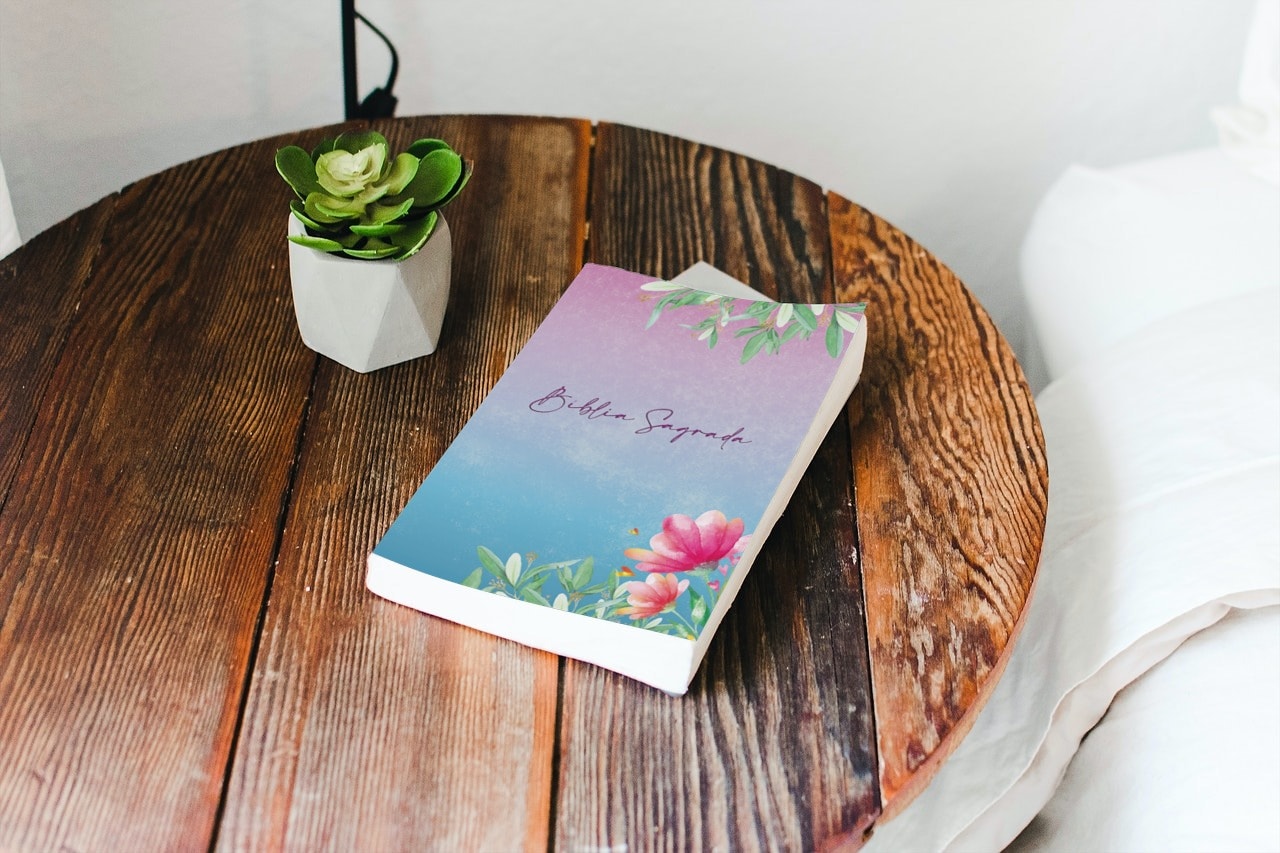 Kit de 10 Bíblias Sagrada Jardim Florido | ACF | Letra Maior | Capa Dura